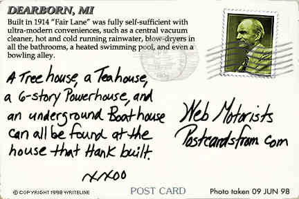 All images Copyright © 1997 - 2000 WriteLine. All Rights Reserved. Henry Ford stamp